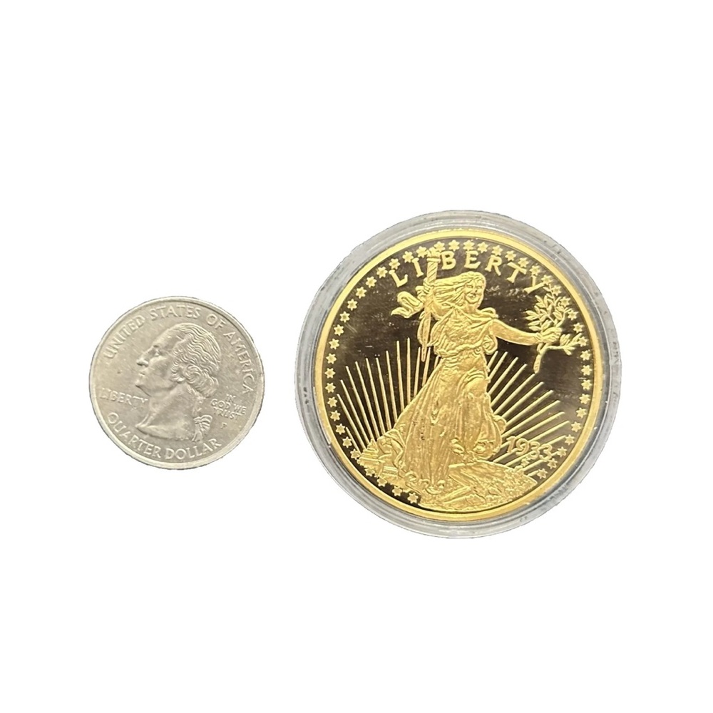 2003 1933 Gold Double Eagle Replica Gold Plated Proof COPY C07002